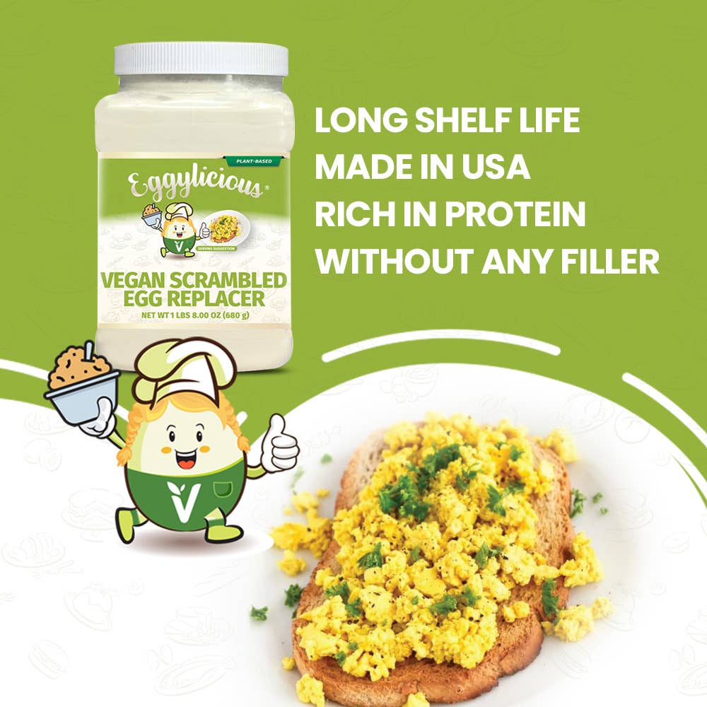 Granary Mart - Eggylicious Vegan Scrambled Egg Replacer - 1.5 lbs