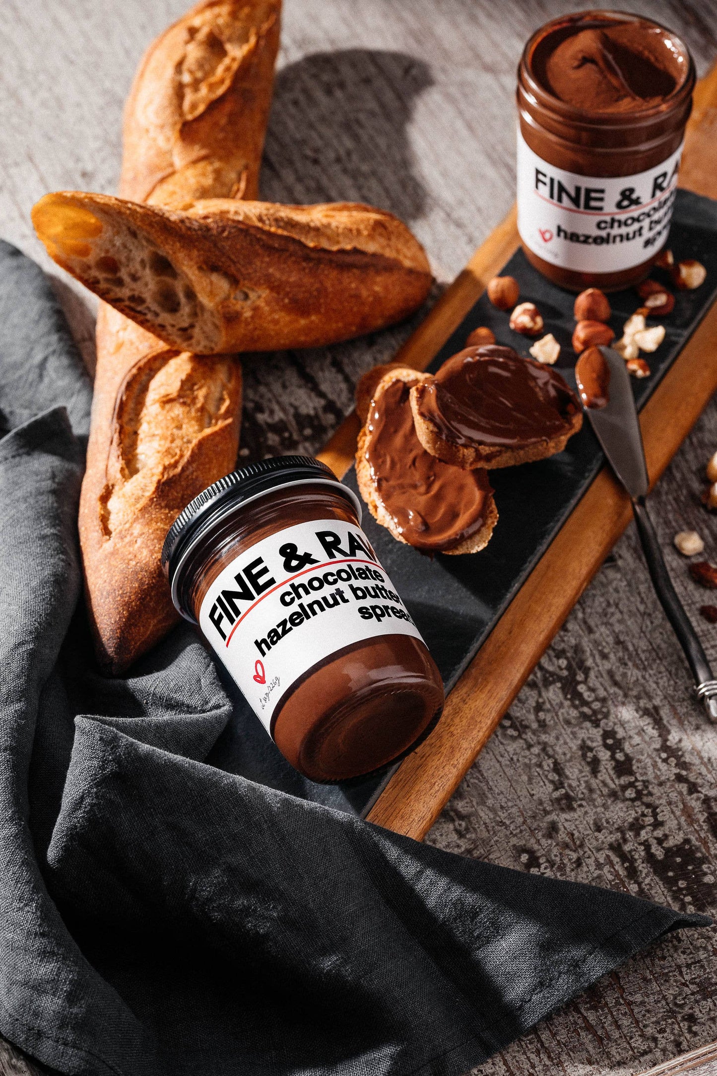 FINE & RAW - Chocolate Hazelnut Butter Spread