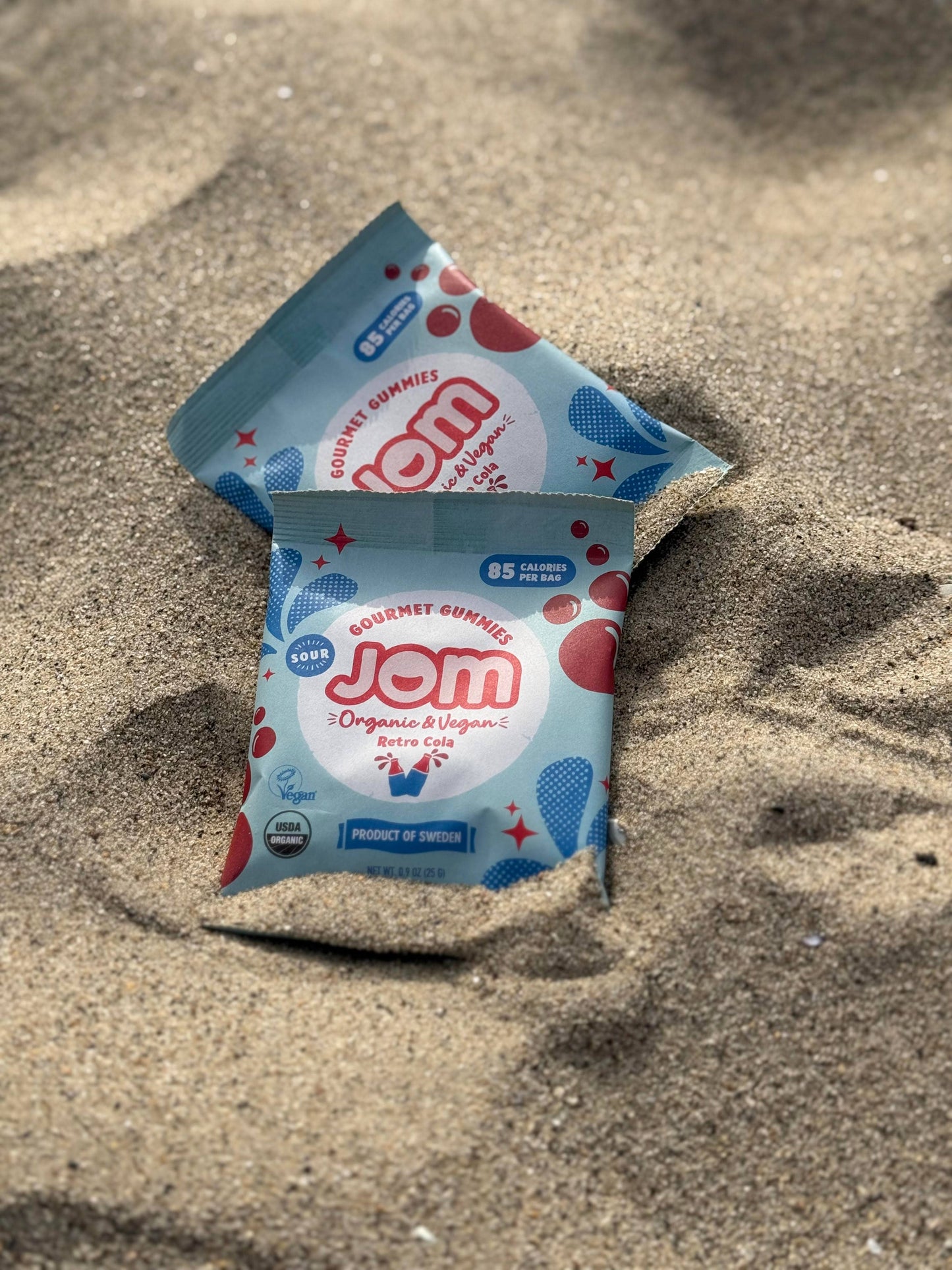 JOM - Snack Packs - Swedish Organic & Vegan Retro Cola Gummies