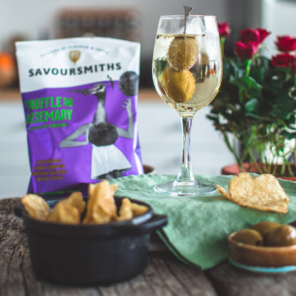 Savoursmiths - Truffle and Rosemary Potato Crisps 5.29oz