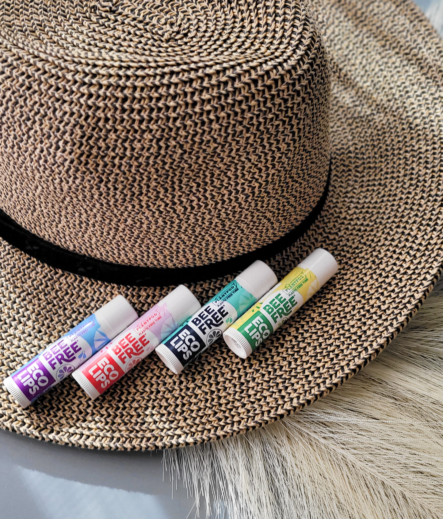 Eco Lips - Bee Free Vegan Plant Pod Lip Balm Sweet Mint