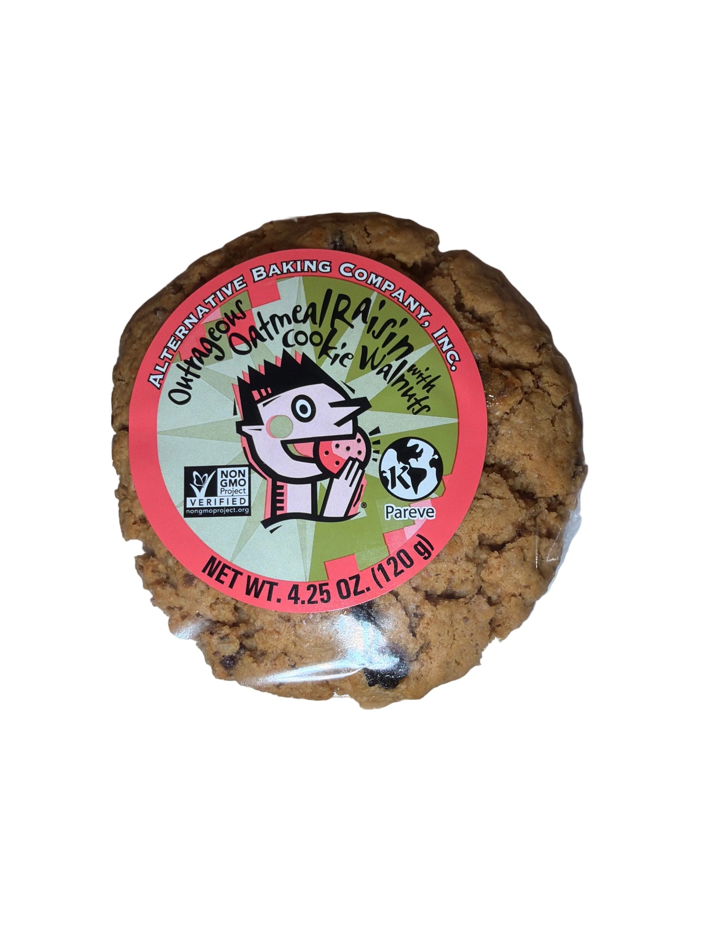 ABC Double Oatmeal Raisin w/ Walnuts Cookie