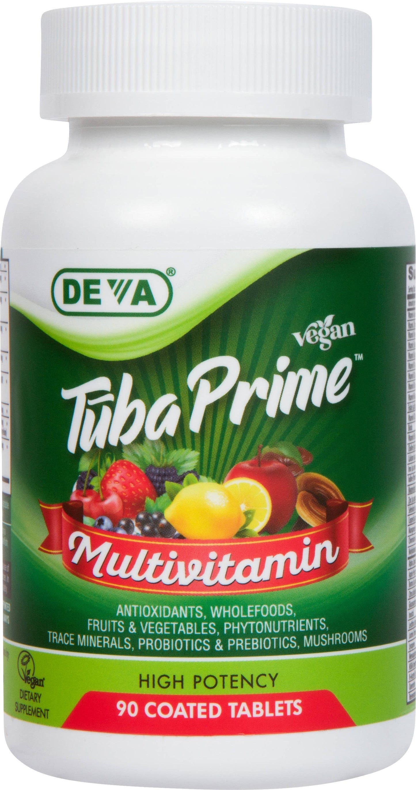 Deva Nutrition - VEGAN TŪBA PRIME MULTIVITAMIN & MINERAL