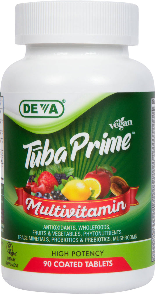 Deva Nutrition - VEGAN TŪBA PRIME MULTIVITAMIN & MINERAL