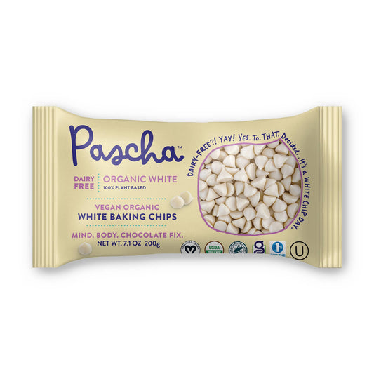 Pascha Chocolate Company - Organic Vegan White Baking Chips