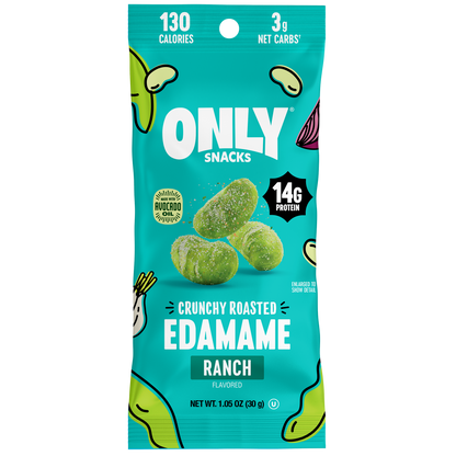 The Only Bean - Crunchy Roasted Edamame Ranch - 1.05oz