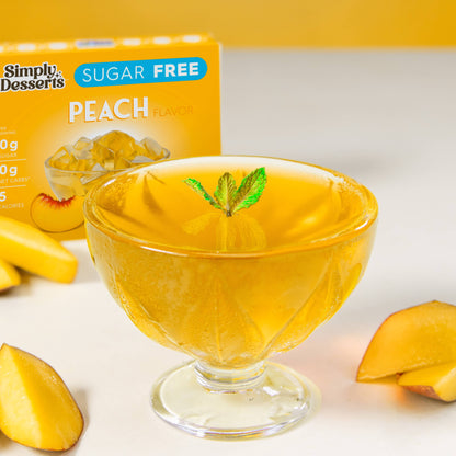 Simply Desserts - Peach Jel Dessert