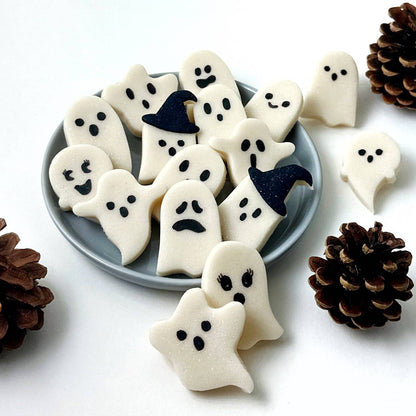 marzipops - Gourmet Marzipan Halloween Glitter Ghost Candy