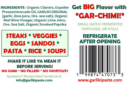 Garliki - Chimichurri Sauce