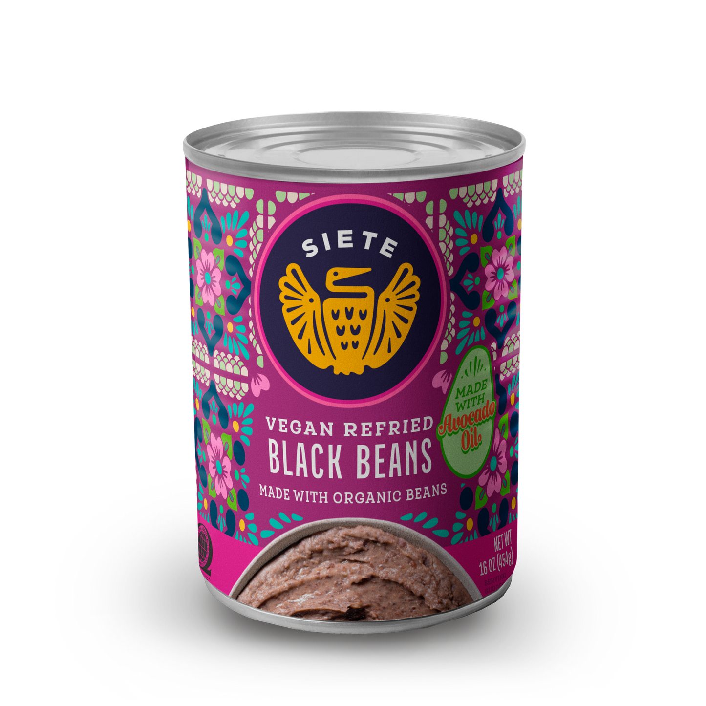 Siete Foods - Vegan Refried Black Beans