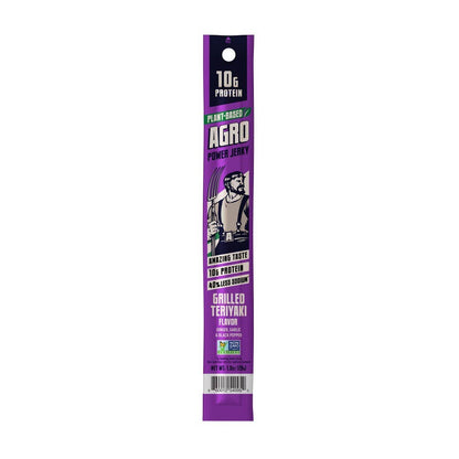 AGRO POWER Jerky - Caddy - Grilled Teriyaki AGRO POWER Sticks. 16 x 1oz