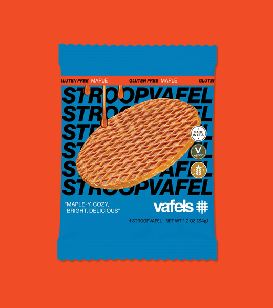 Vafels - Gluten-Free Maple Stroopvafels