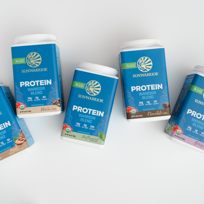Sunwarrior - Warrior Blend Chocolate Protein - Pea Protein Powder: 750g