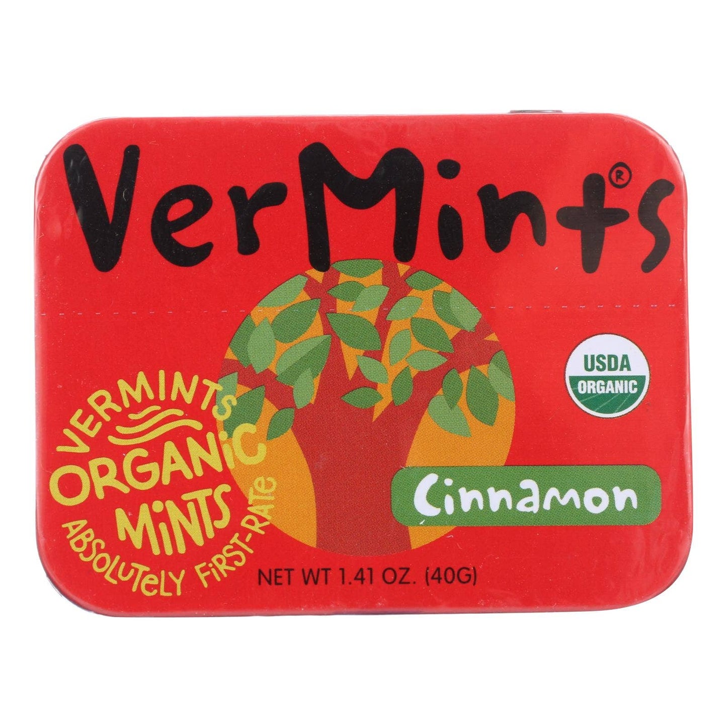 Vermints Breath Mints - All Natural - Cinnamon