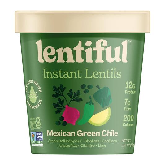 Lentiful - Mexican Green Chile Instant Lentils