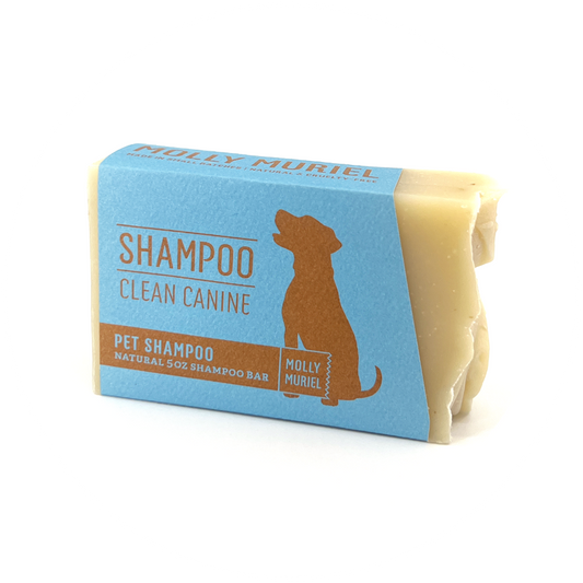 Molly Muriel Bath + Body - CLEAN CANINE PET SHAMPOO BAR – 5OZ