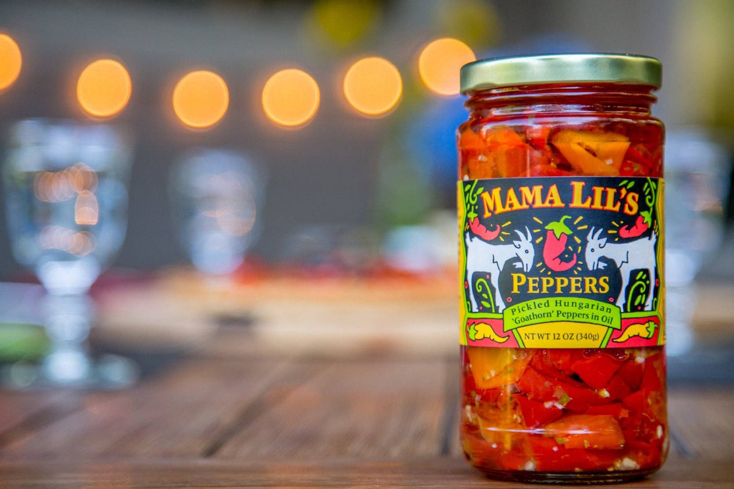 Mama Lil's - Mama Lil's Mildly Spicy Peppers In Oil (Original) - 12oz