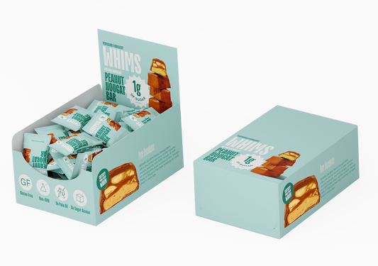 Whims Delights Inc. - Oat Milk Chocolate Peanut Nougat Bar - Grab & Go