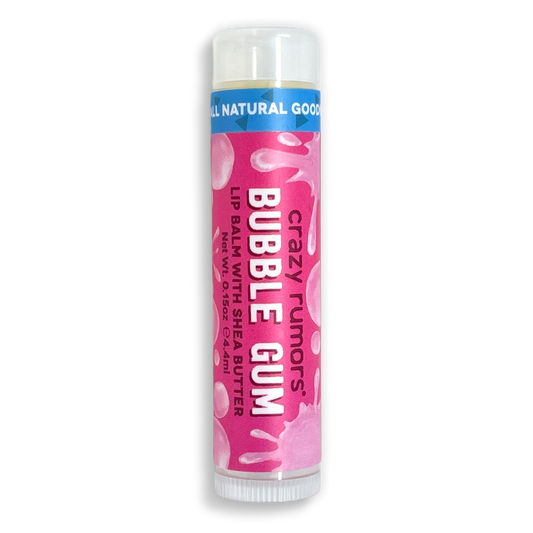 Crazy Rumors - All Natural, Vegan Bubble Gum Lip Balm