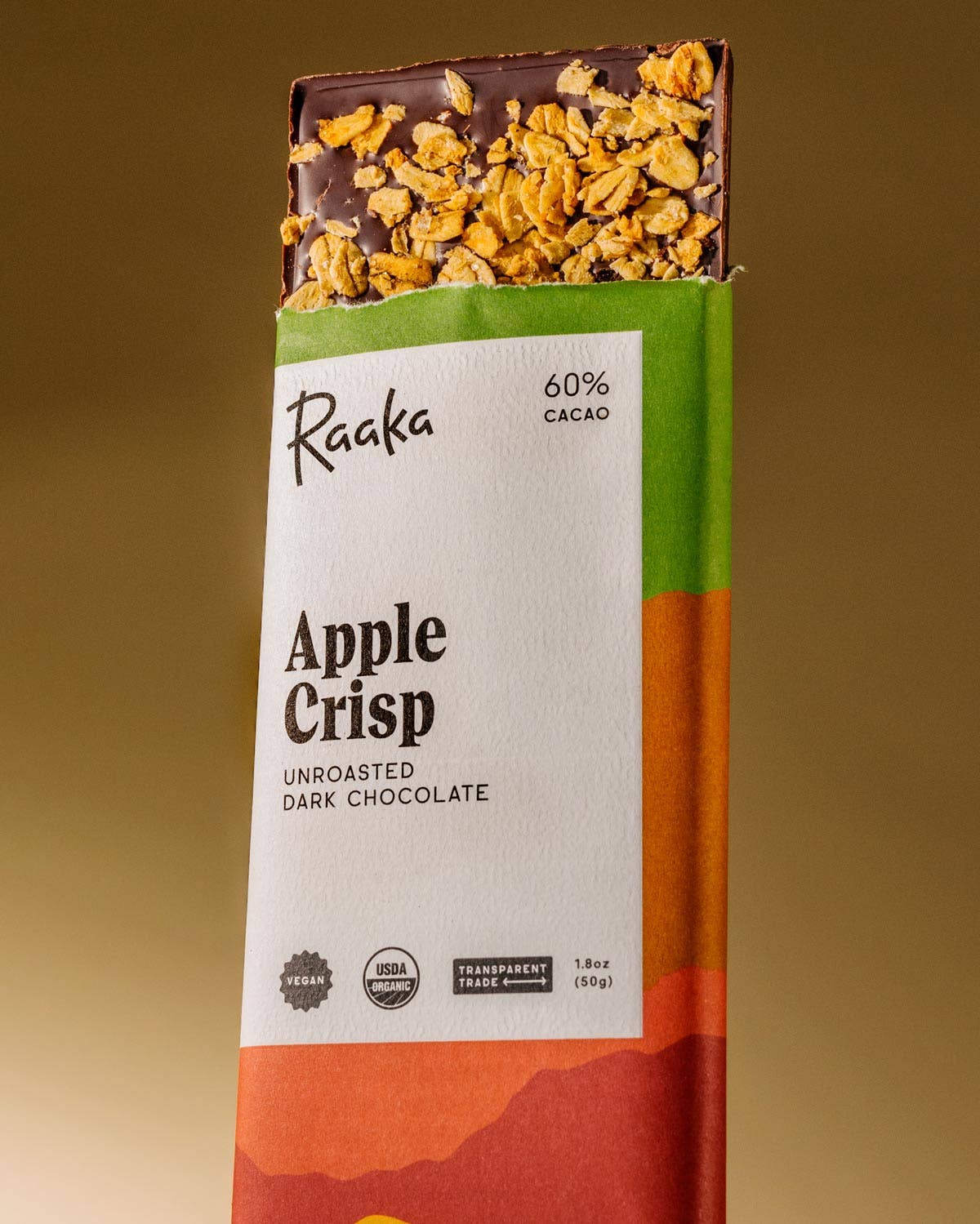 Raaka Chocolate - Apple Crisp Chocolate Bar
