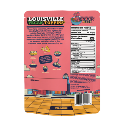 Louisville Vegan Jerky Co. - Bacon Bits Toppins