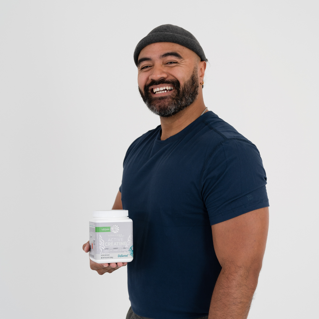 Sunwarrior - Unflavored Active Creatine Drink Powder - Vegan, 600 grams