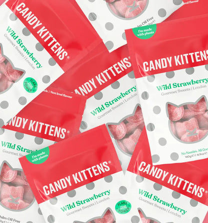 Belgium's Chocolate Source - Candy Kittens Wild Strawberry
