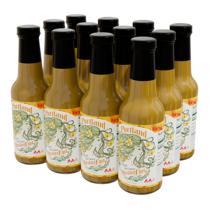 Portlandia Foods - Organic Hot Sauce Mustard Curry