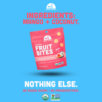 Mavuno Harvest - Fruit Bites: Mango & Coconut