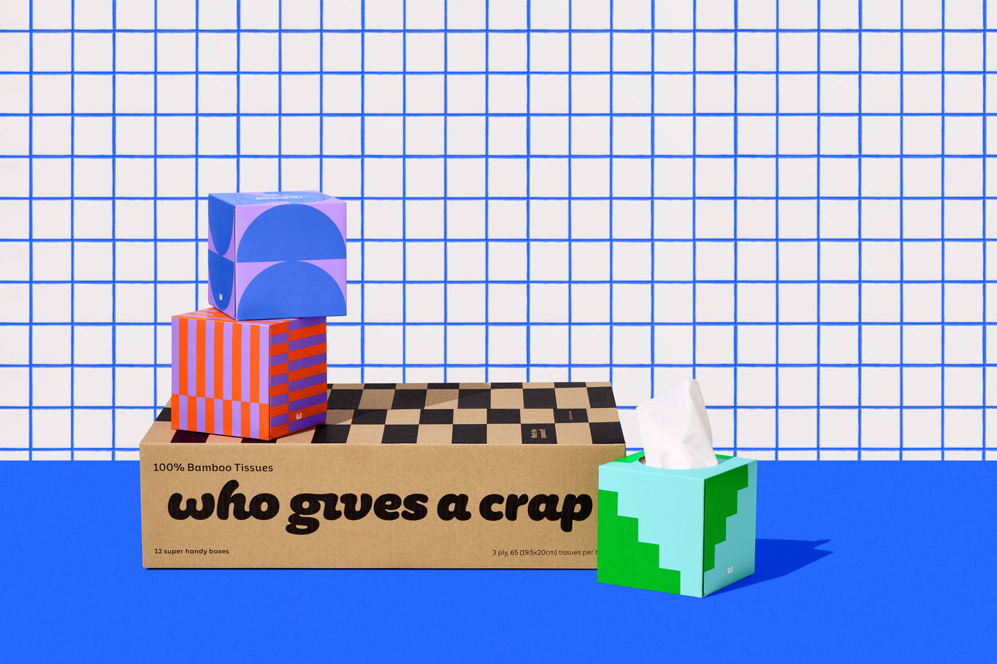 Who Gives a Crap - 100% Bamboo Tissues