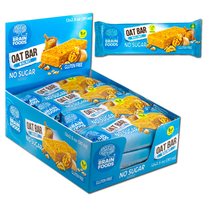 BRAIN FOODS - Oat Bars (Walnut)