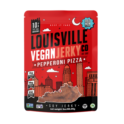 Louisville Vegan Jerky Co. - Pepperoni Pizza Jerky