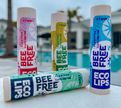 Eco Lips - Bee Free Vegan Plant Pod Lip Balm Sweet Mint