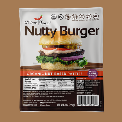 Nutcase Vegan - Nutty Burger Patties