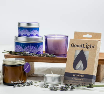 GoodLight Natural Candles - Scented Candle: Rose Patchouli 2oz