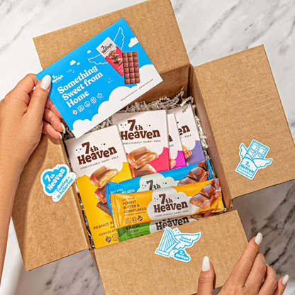 7th Heaven Chocolate - Classic Oat Milk Chocolate Bar - Vegan, Organic, Dairy-Free