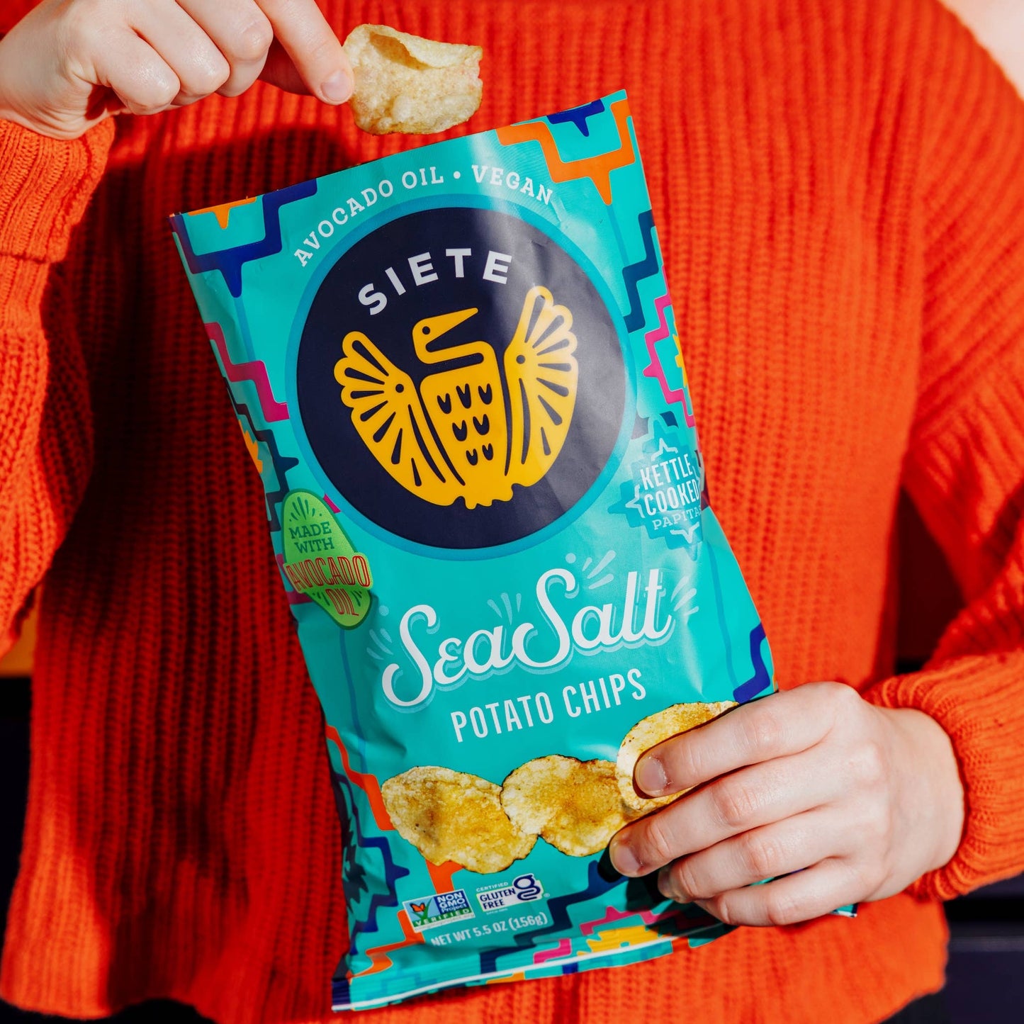 Siete Foods - Sea Salt Kettle Cooked Potato Chips
