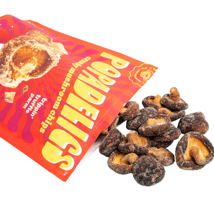 Popadelics Crunchy Mushroom Chips - Crunchy Mushroom Chips- Trippin Truffle Parm