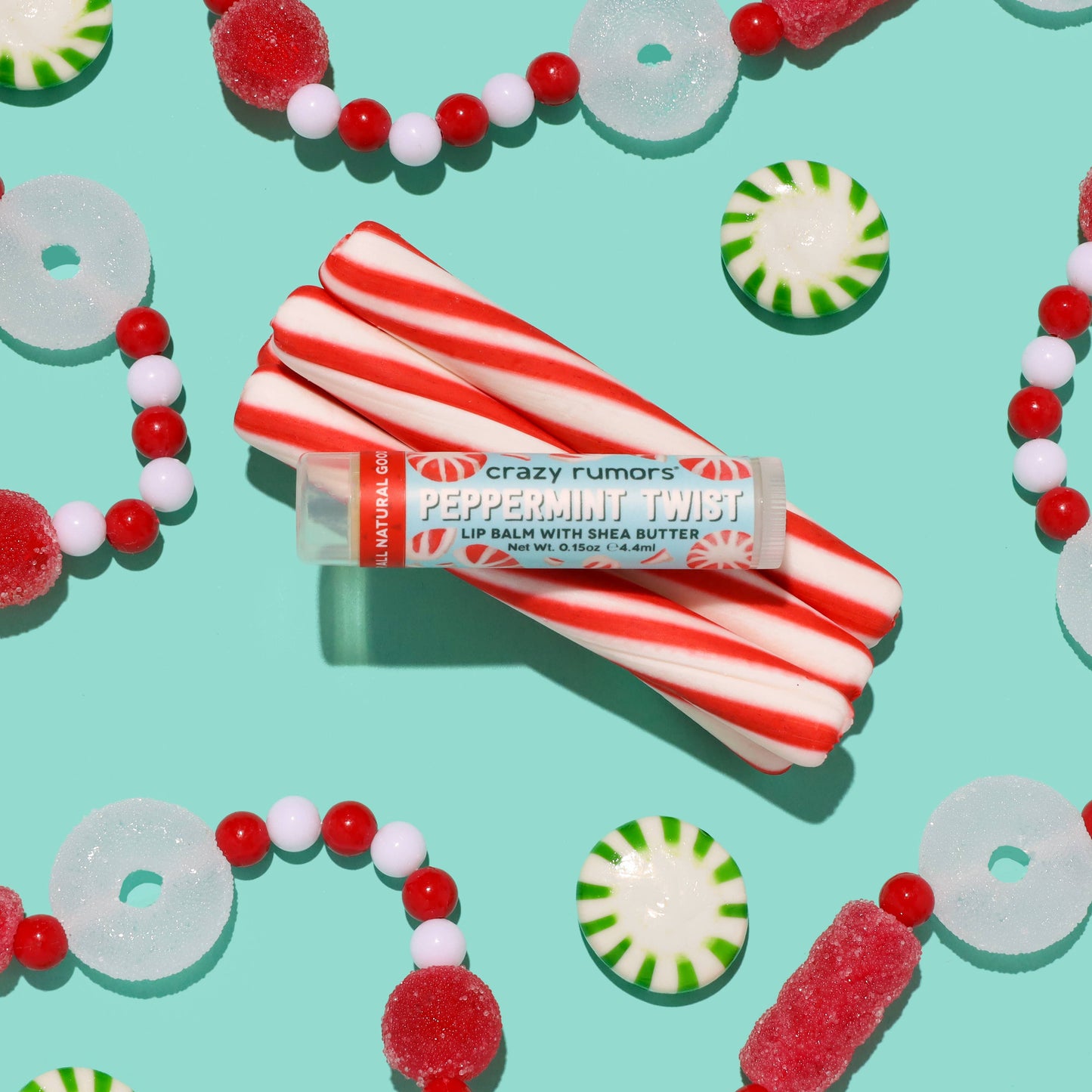 Crazy Rumors - Peppermint Twist Lip Balm