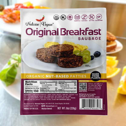 Nutcase Vegan - Breakfast Sausage Patties