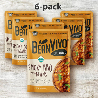 BeanVIVO Organics - Smoky BBQ Pinto Beans