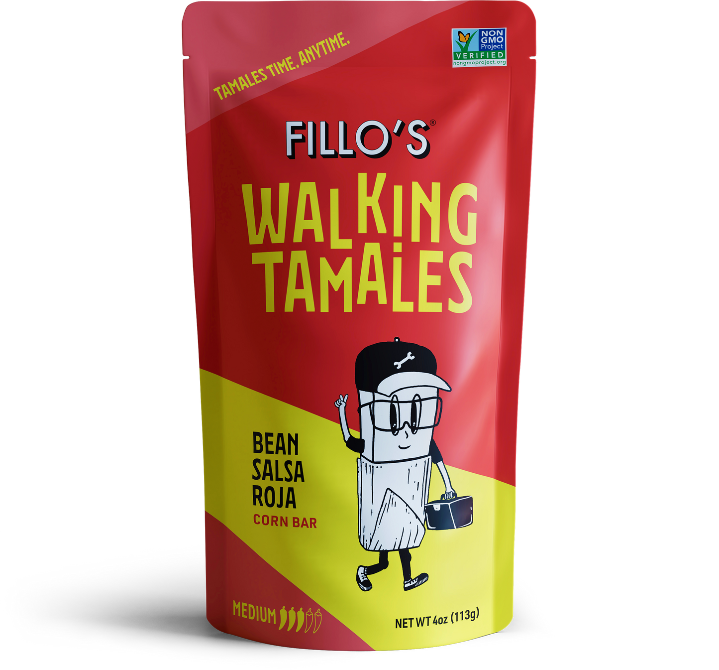 FILLO'S - Walking Tamales Bean Salsa Roja
