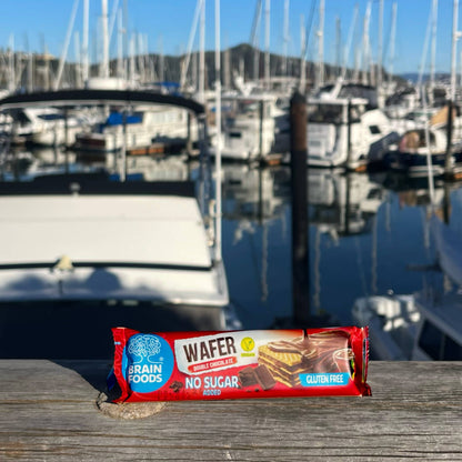 Wilton Mettler LLC - BRAIN FOODS Gluten Free Vegan Double Chocolate Wafers