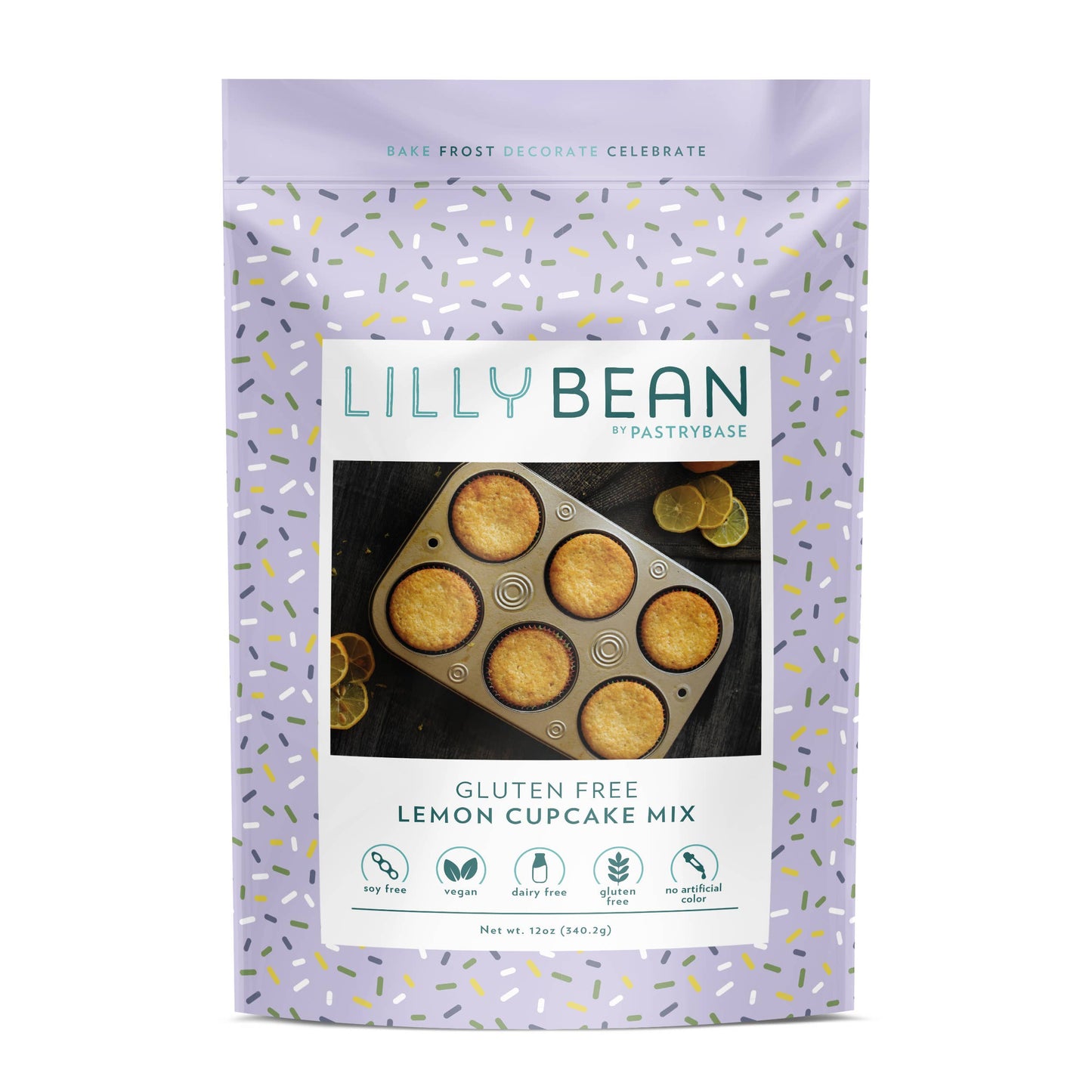 LillyBean Baking - Lemon Cupcake Mix (Vegan & Gluten-Free)