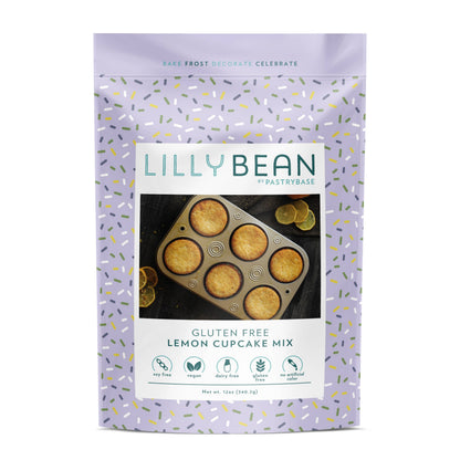 LillyBean Baking - Lemon Cupcake Mix (Vegan & Gluten-Free)