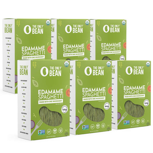 The Only Bean - Organic Edamame Spaghetti - Gluten Free Pasta