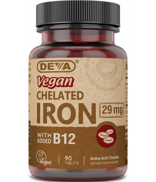 Deva Nutrition - Vegan Chelated Iron