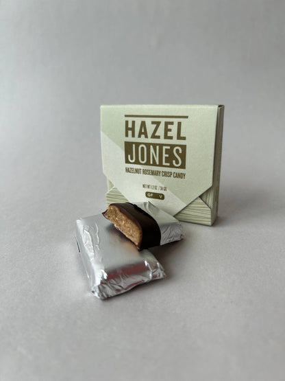Oregon Bark - Hazel Jones - Hazelnut Rosemary Crisp Candy in Chocolate