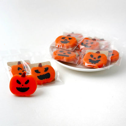 marzipops - Gourmet Halloween Marzipan Jack-o'-Lantern Candy Pumpkins