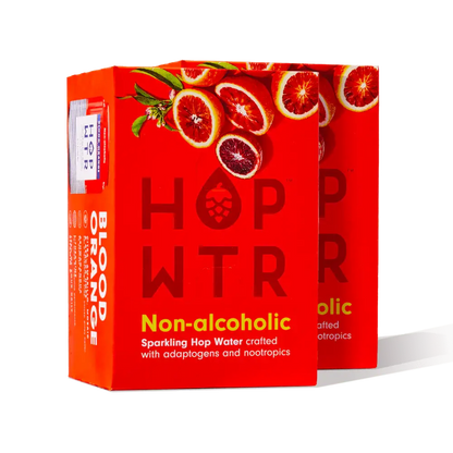 HOPWTR  - Blood Orange Sparkling Hop Water